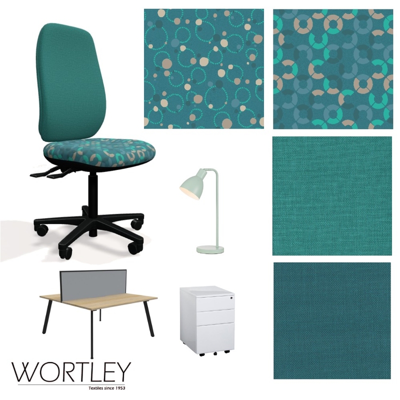 Office Aqua Mood Board by Wortley Group on Style Sourcebook