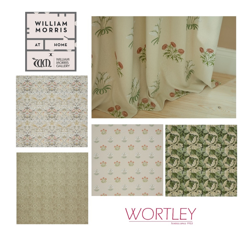 William Morris at Home 2 Mood Board by Wortley Group on Style Sourcebook
