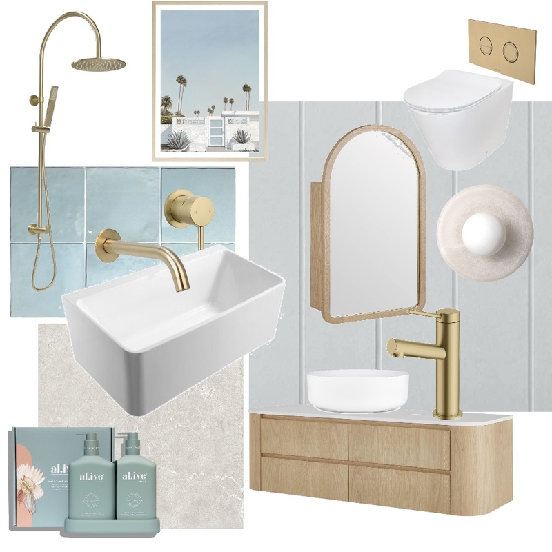 Coastal in Cairns Main Bathroom Mood Board by tanya_dineen@hotmail.com on Style Sourcebook
