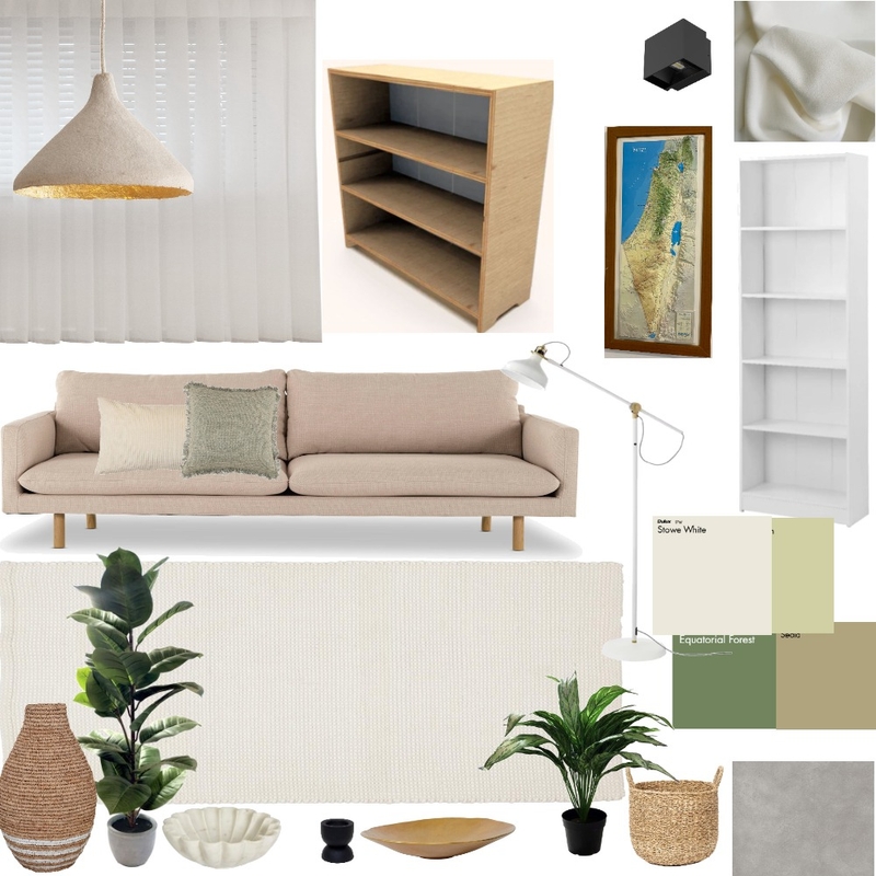 לוח השראה סלון Mood Board by Dvoraduek on Style Sourcebook