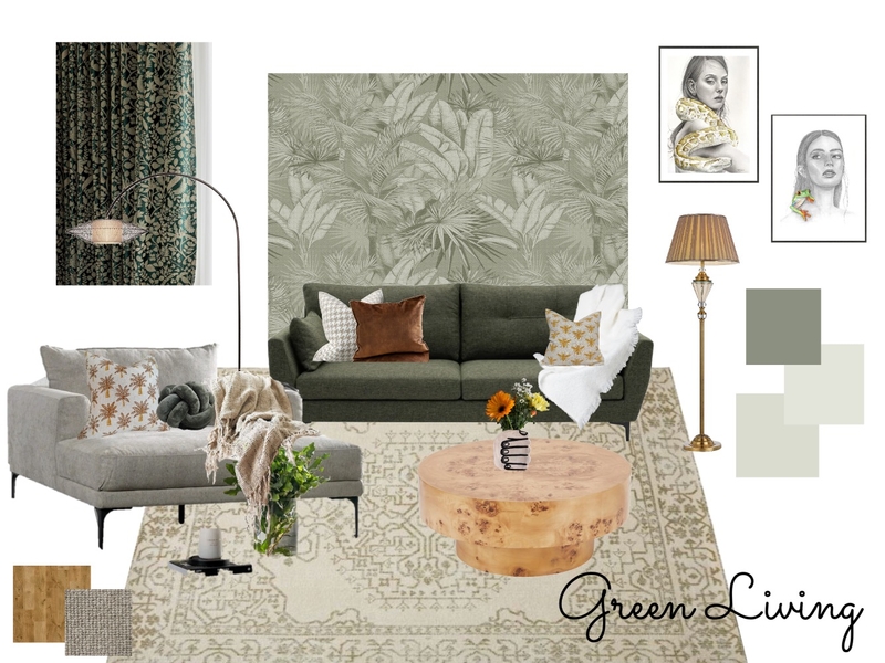 Green living style 4 Mood Board by Samantha_Ane on Style Sourcebook