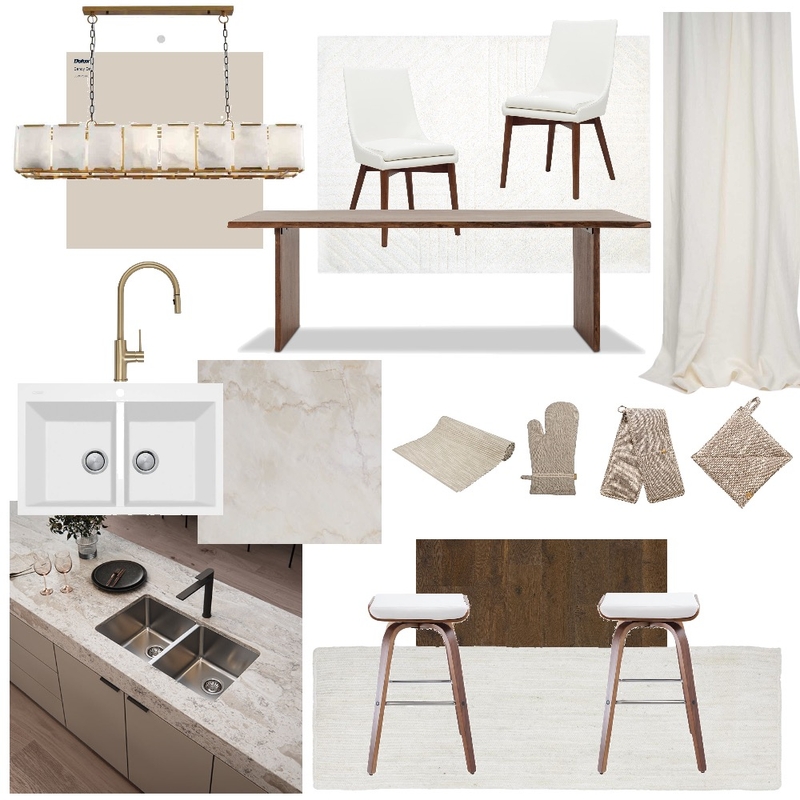 modern kitchen/dining room Mood Board by brianna sardinha on Style Sourcebook