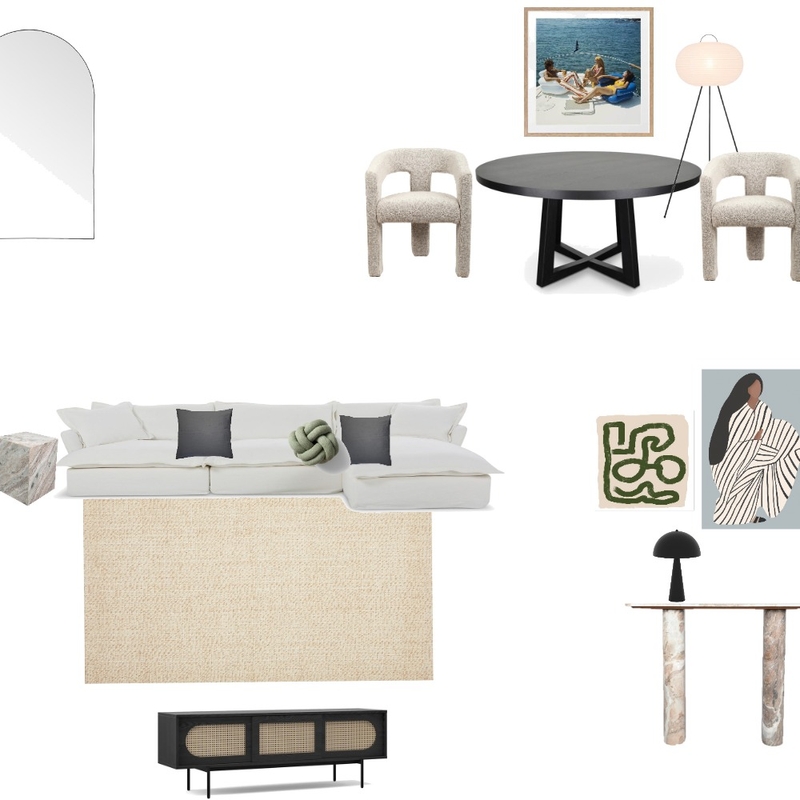 Living and Dining v2 Mood Board by lainey_mcintyre@hotmail.com on Style Sourcebook