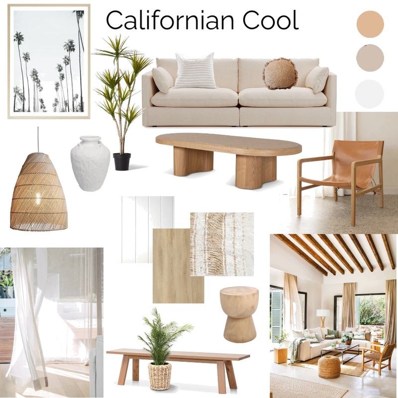 Californian Cool Mood Board by Rooms Home Staging on Style Sourcebook