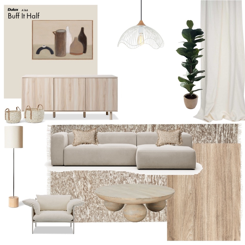 organic modern living room Mood Board by brianna sardinha on Style Sourcebook