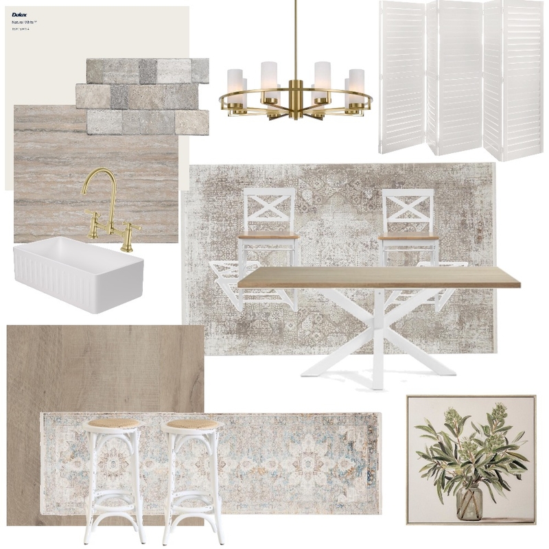 modern farmhouse kitchen/dining room Mood Board by brianna sardinha on Style Sourcebook