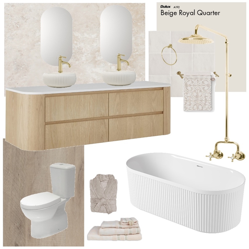 modern farmhouse bathroom Mood Board by brianna sardinha on Style Sourcebook