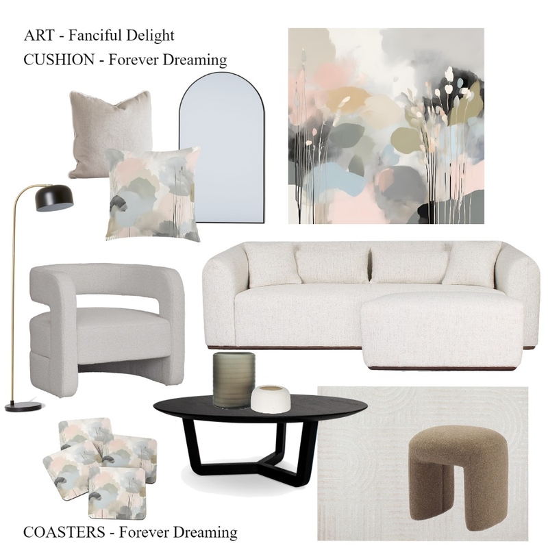 Forever Dreaming and Fanciful Delight Mood Board by DKD on Style Sourcebook