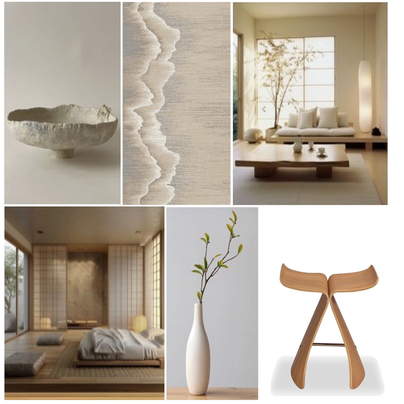 SOFT JAPANESE DESIGN STYLE BOARD Mood Board by Anneke Nomura on Style Sourcebook