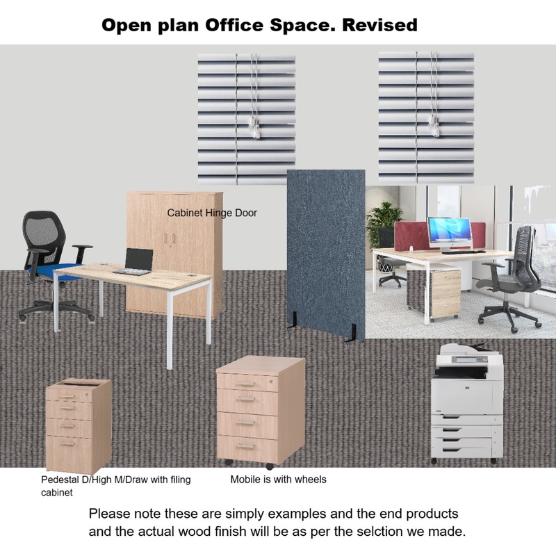 Tshaya Mashabela's - Open Plan Office Space. Revised Mood Board by Asma Murekatete on Style Sourcebook