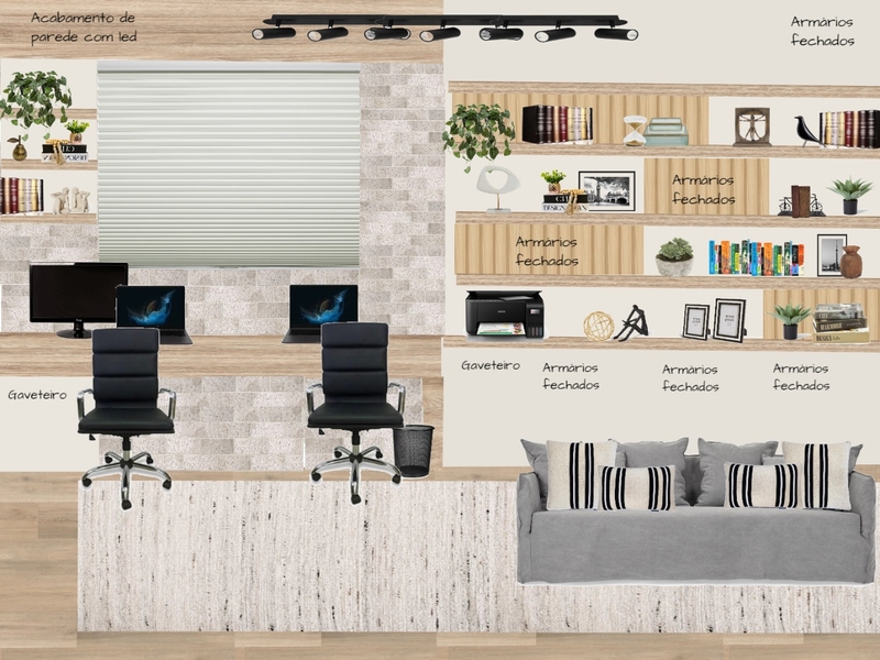 OFFICE DAYANE Mood Board by Tamiris on Style Sourcebook