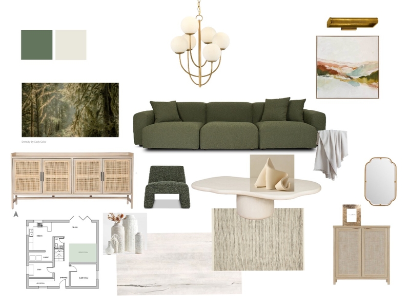 Assignment 9 - Living room Mood Board by YSInterior on Style Sourcebook