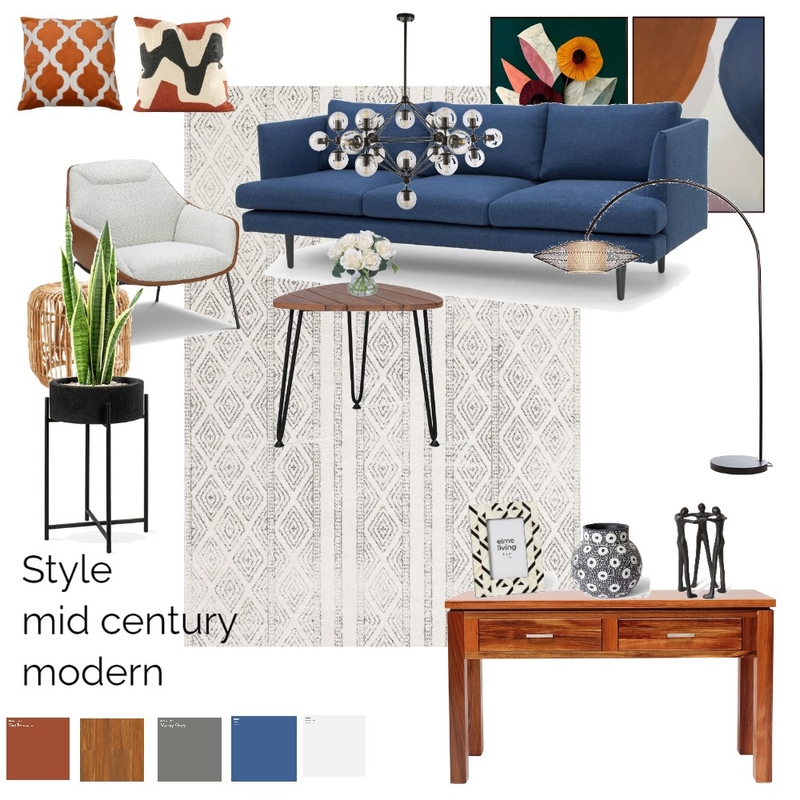 midcentury modern Mood Board by khatere on Style Sourcebook