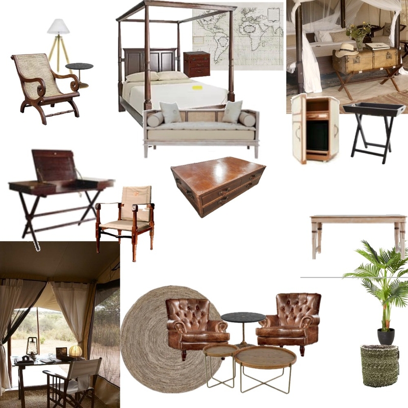 Tented Camp Mood Board by otjiwa@gmail.com on Style Sourcebook