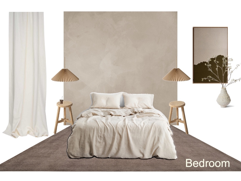 Japandi Bedroom Mood Board by FIN Designs on Style Sourcebook