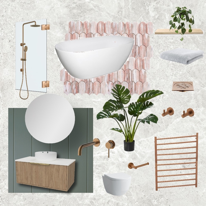 Pink & Green Tundra Mood Board by Sarah-fischer on Style Sourcebook