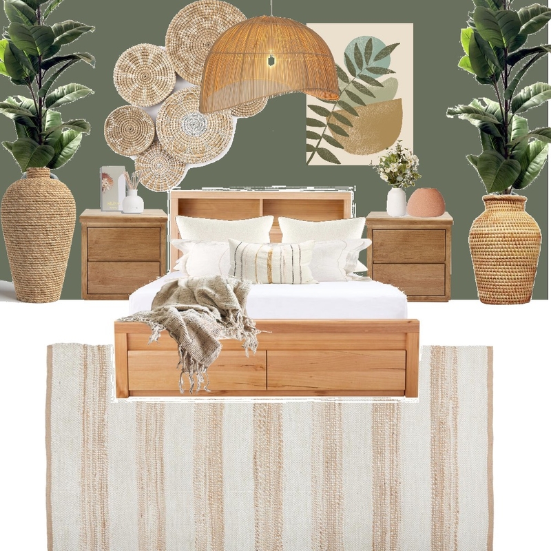 “Boho” bedroom Mood Board by Sasha Tabaro on Style Sourcebook