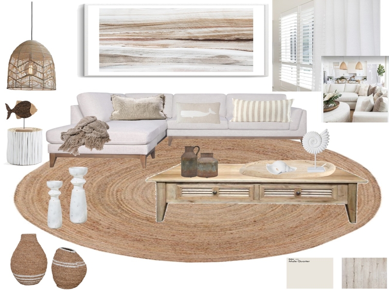 Contemporary Neutral coastal living room Mood Board by STUDIO M on Style Sourcebook