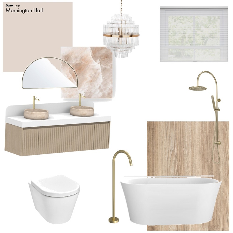 glam bathroom Mood Board by brianna sardinha on Style Sourcebook