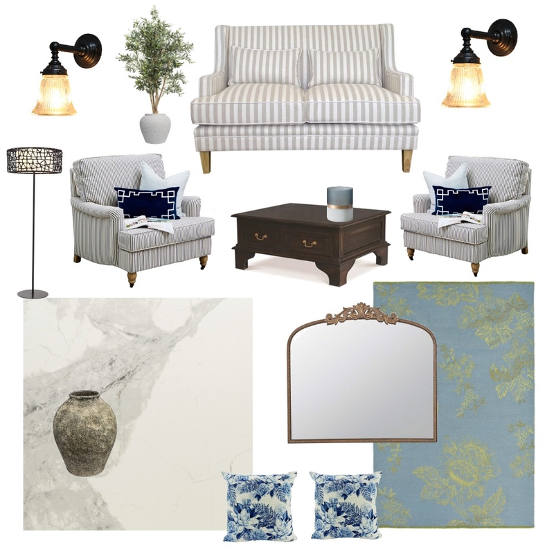 Hampton style mood board Mood Board by wadigasinghage on Style Sourcebook