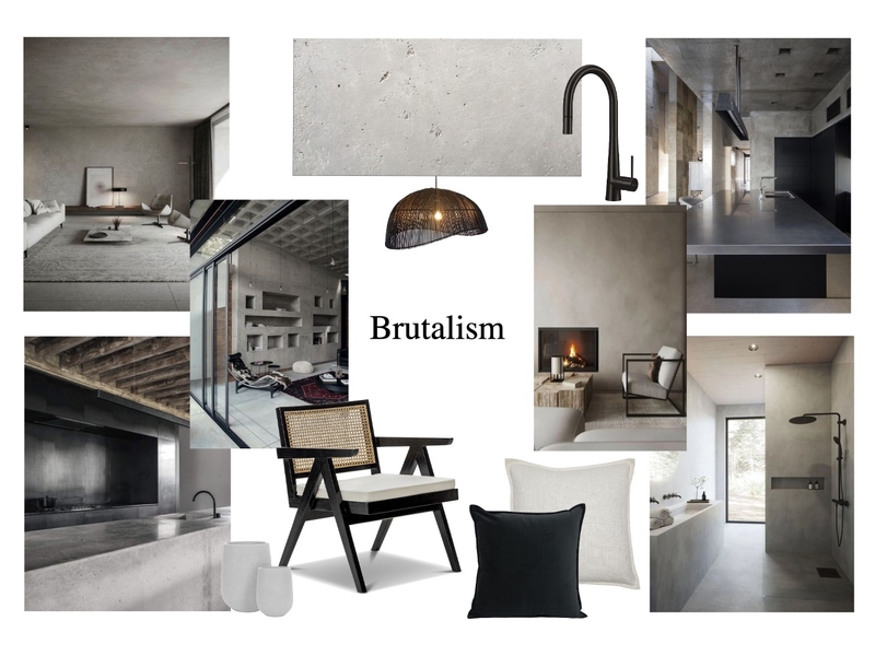 Brutalism mood board Mood Board by undefined on Style Sourcebook