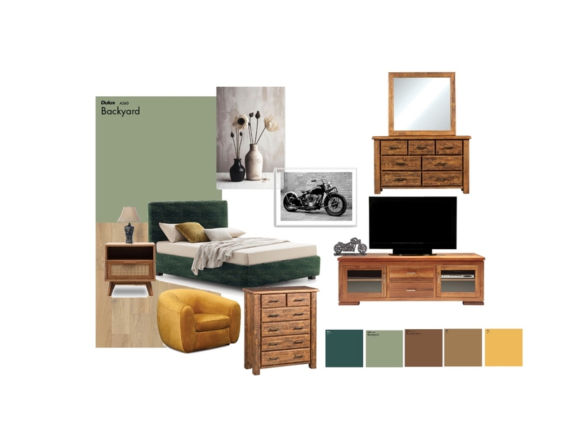 Mood board Dormitorio pareja 50a Mood Board by Basulto on Style Sourcebook