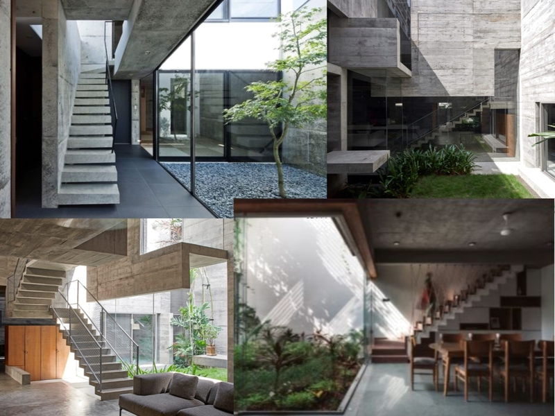 Brutalist Courtyard Stair Void Mood Board by ally_mckean@hotmail.com on Style Sourcebook