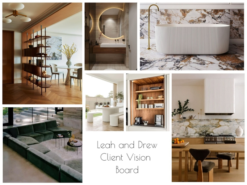 Leah and Drew Client Vision Board Mood Board by jleeheaton on Style Sourcebook