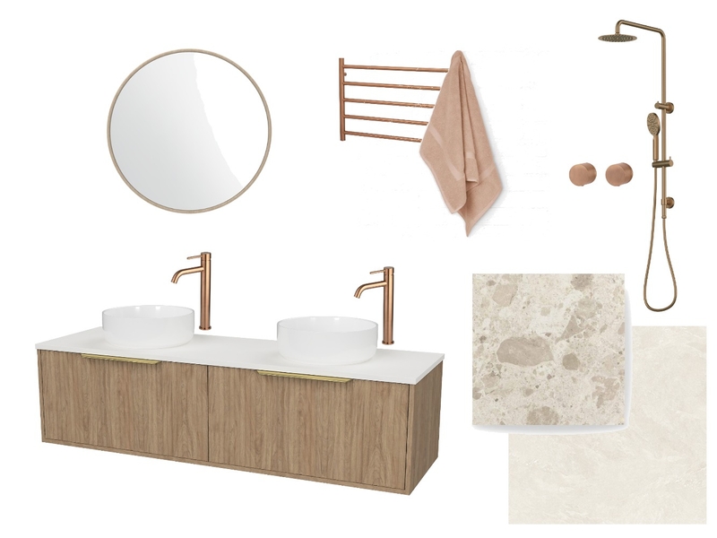 Ensuite Copper Mood Board by OrganisingLifeBeautifully on Style Sourcebook