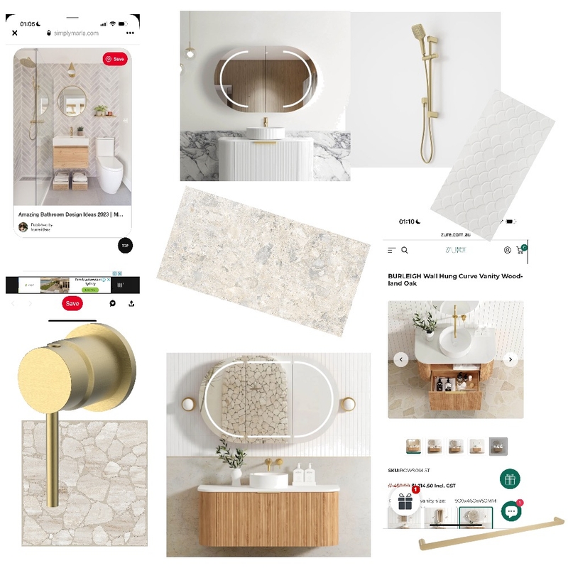 Bathroom ensuite downstairs Mood Board by rois1986@gmail.com on Style Sourcebook