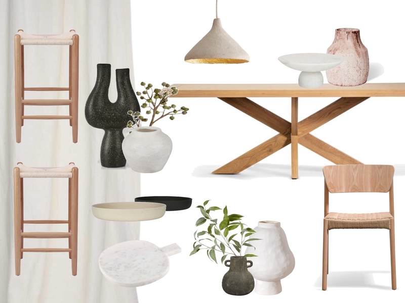 Leah - dining and kitchen - concept one Mood Board by Meraki Interiors on Style Sourcebook