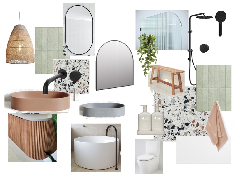 Bathroom - Ours Mood Board by LBlack on Style Sourcebook