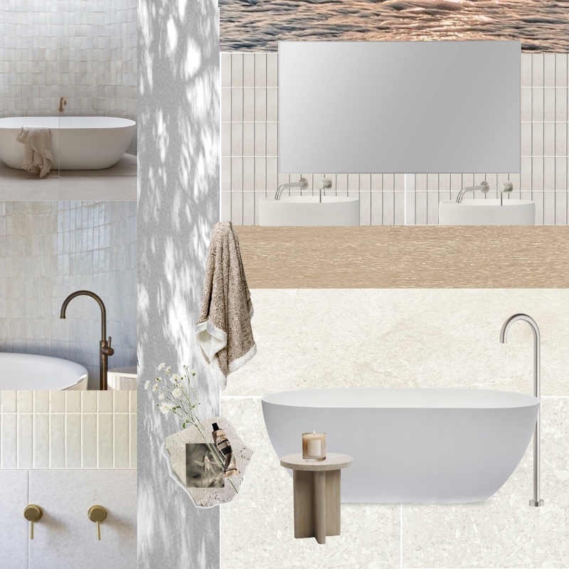 K+J Bathroom Mood Board by Servini Studio on Style Sourcebook