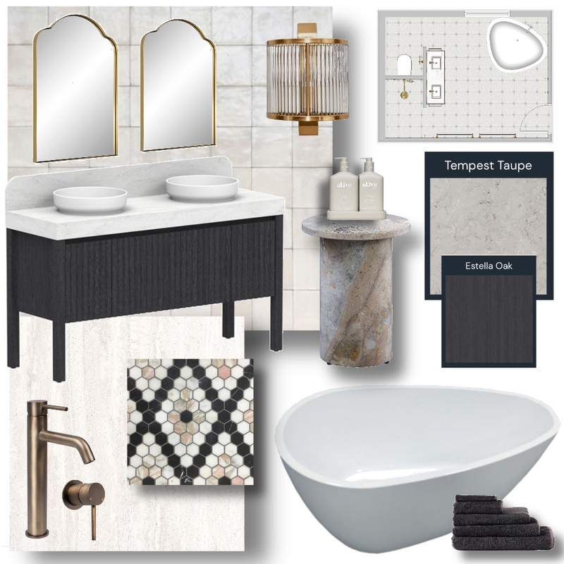 ADP & al'ive bathroom moodpboard competition Mood Board by ONE CREATIVE on Style Sourcebook