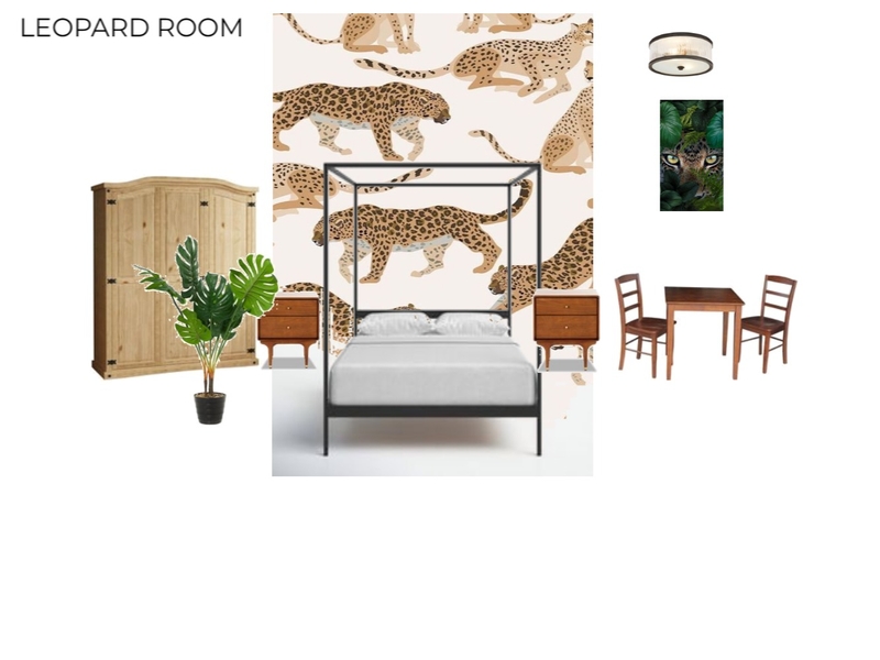 leopard room Mood Board by sambaydesigns on Style Sourcebook