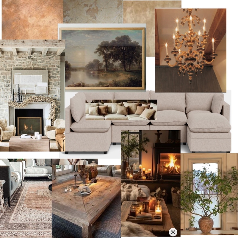 Living Room - Tuscan/Casita Rustic Mood Board by silkegapsis on Style Sourcebook