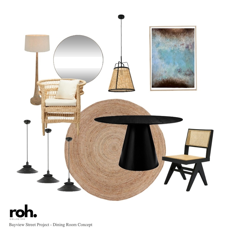 Dining Room , Bayview St. Mood Board by Roh.Collective on Style Sourcebook