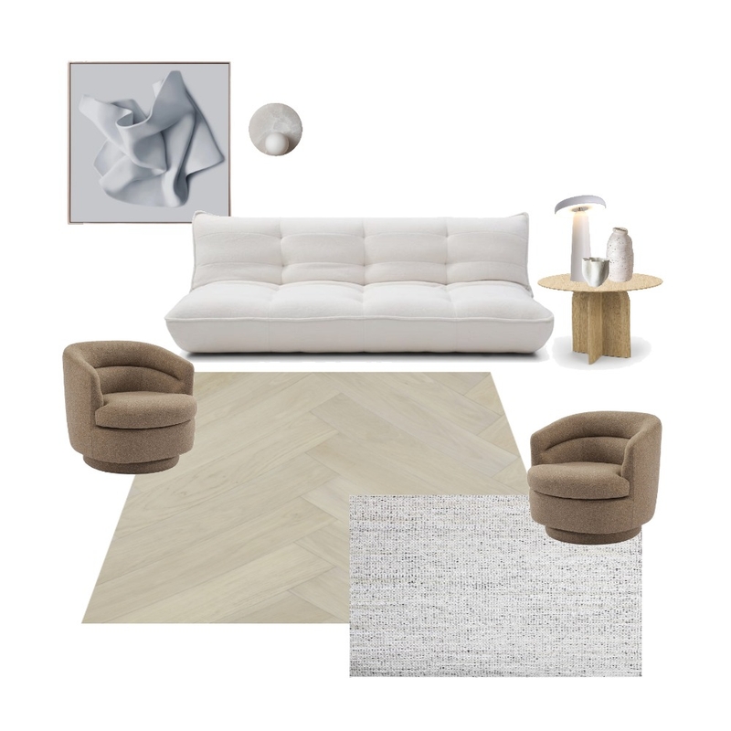 neutral lounge room Mood Board by Forever June Design Studio on Style Sourcebook