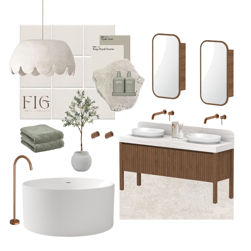 Bonnies Place Bathroom Mood Board by undefined on Style Sourcebook