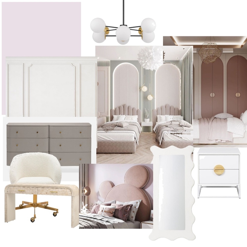 oli girls bedroom Mood Board by Bakithi Thukwana on Style Sourcebook