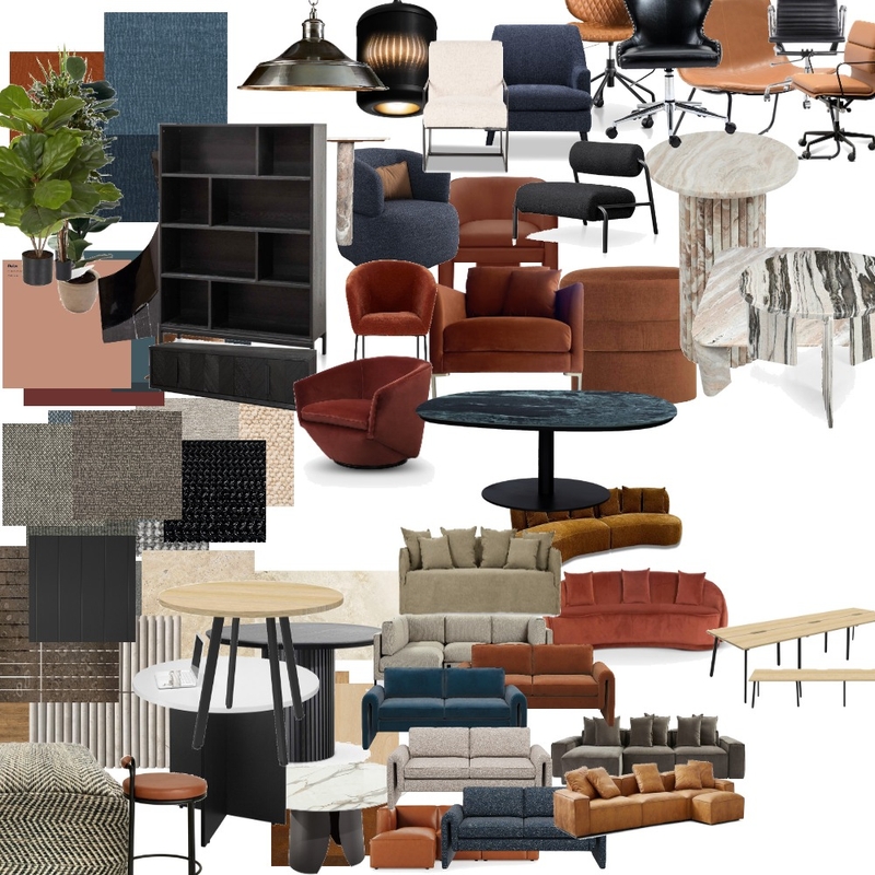 office Mood Board by kfrags on Style Sourcebook