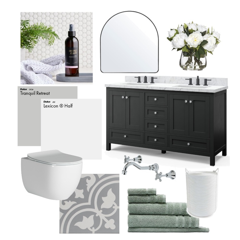 Powder room Mood Board by Botanic Interiors on Style Sourcebook