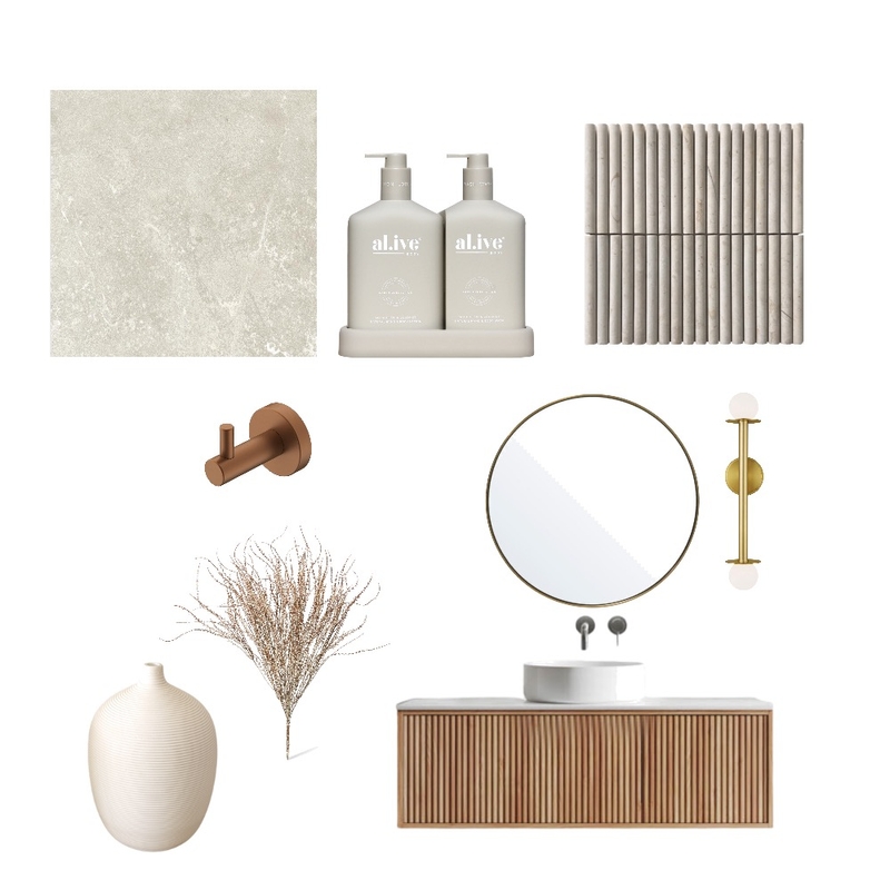 Main Bathroom Mood Board by haylee.collinge@gmail.com on Style Sourcebook