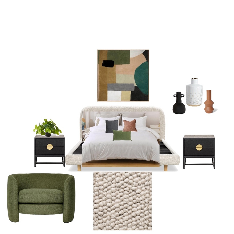 Bedroom N&B Mood Board by Natalie P on Style Sourcebook