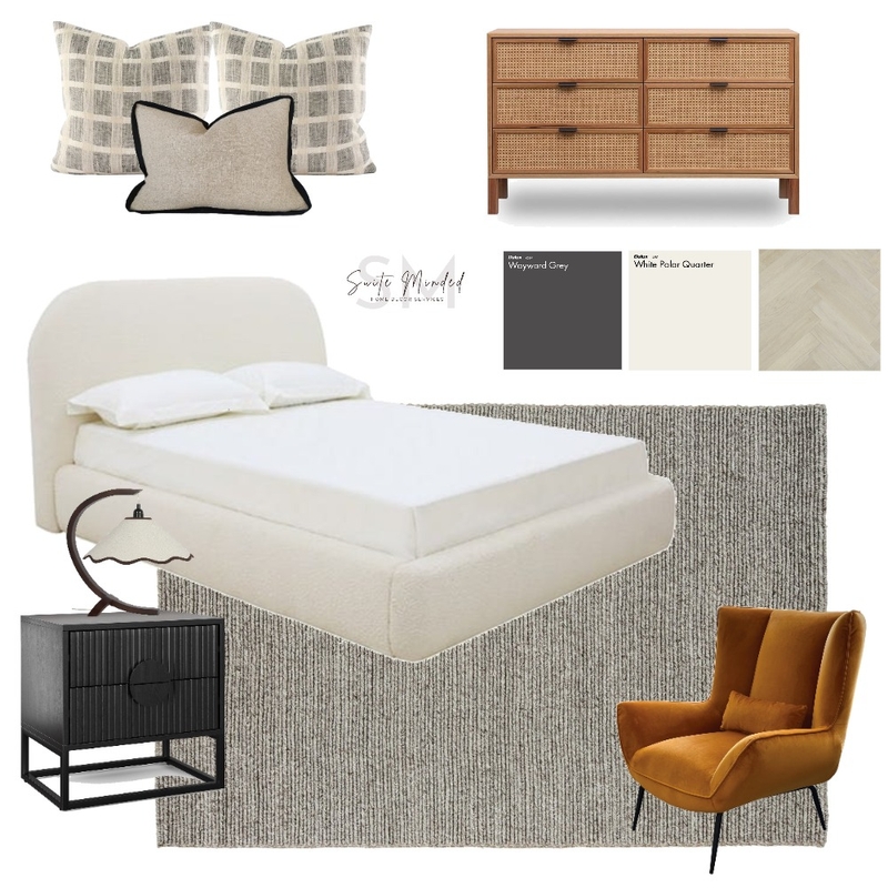 contemporary bedroom Mood Board by Suite.Minded on Style Sourcebook