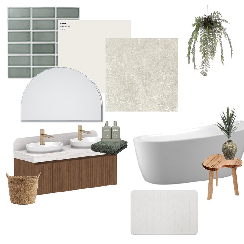 Earthy bathroom Mood Board by Down to Earth Interiors on Style Sourcebook