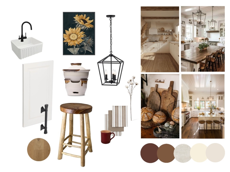 Rustic Kitchen Mood Board Mood Board by mwoods on Style Sourcebook