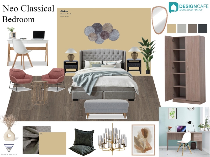 Neo Classical Bedroom Mood Board by harshada on Style Sourcebook