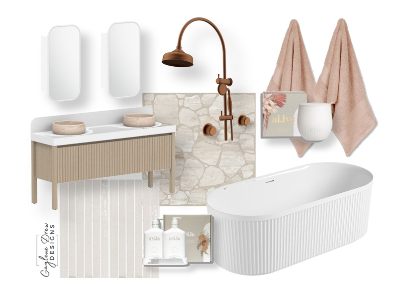 ADP & al.ive bathroom to adore Mood Board by Gaylene Drew Designs on Style Sourcebook