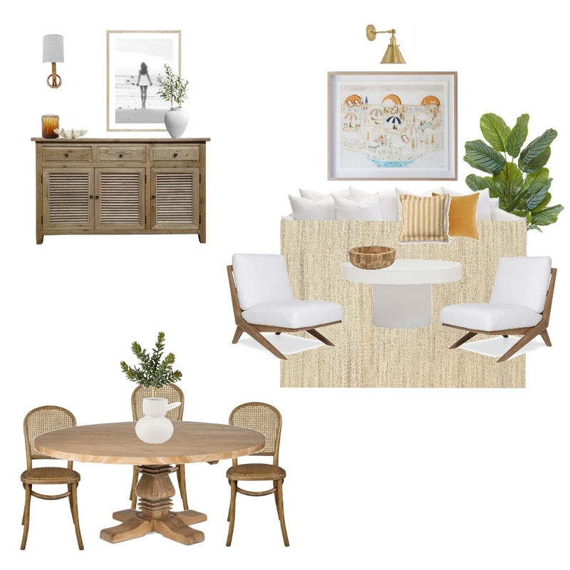 Living Room - Coastal classic v4 Mood Board by undefined on Style Sourcebook